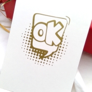 Sprechblase Ok Plotterdatei SVG DXF FCM